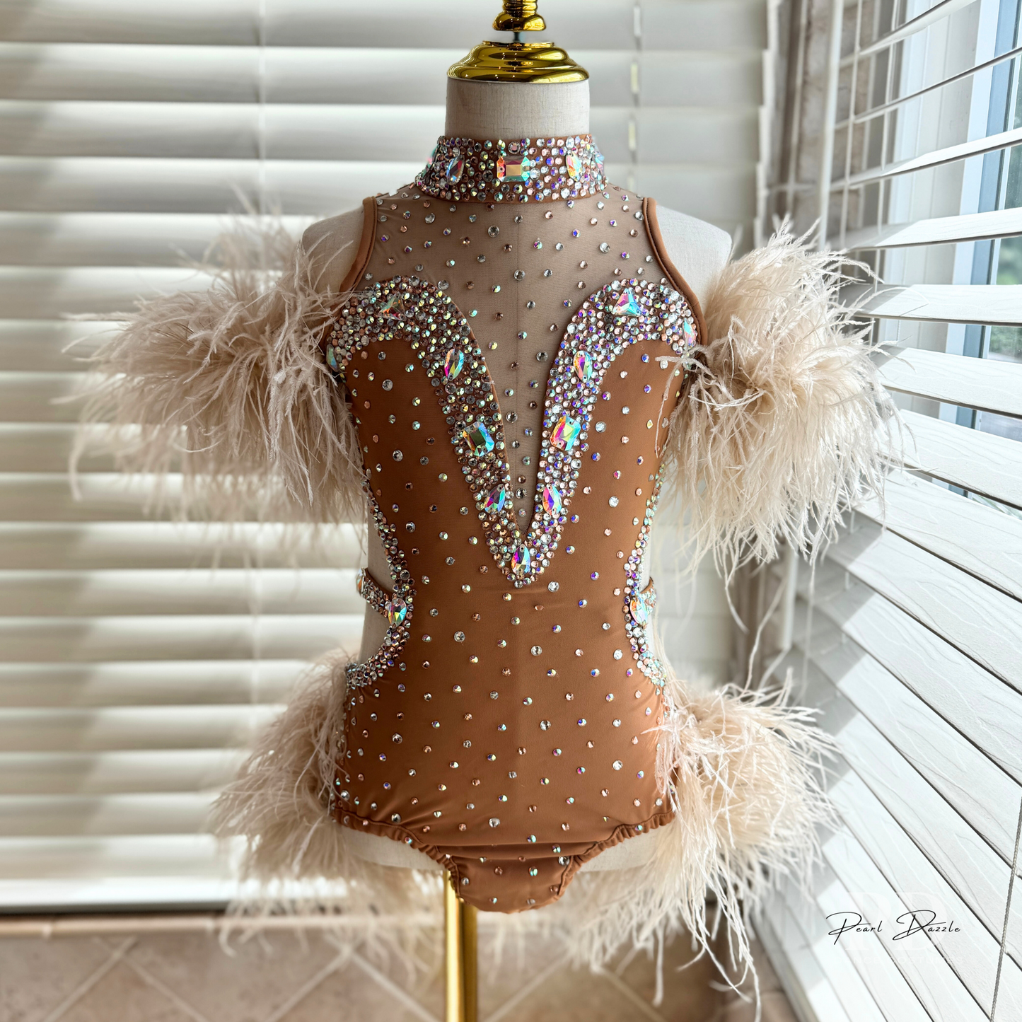 Ready to ship 7/8Y Fabulous Glamour Jazz/Musical Theater Dance Costume