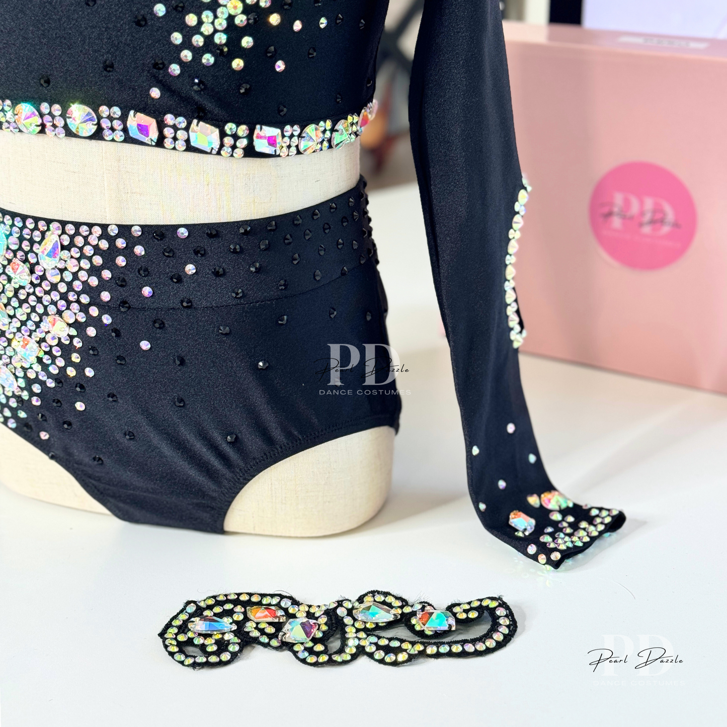 Made to order -Black Diamond Jazz/Contemporary Dance Costume