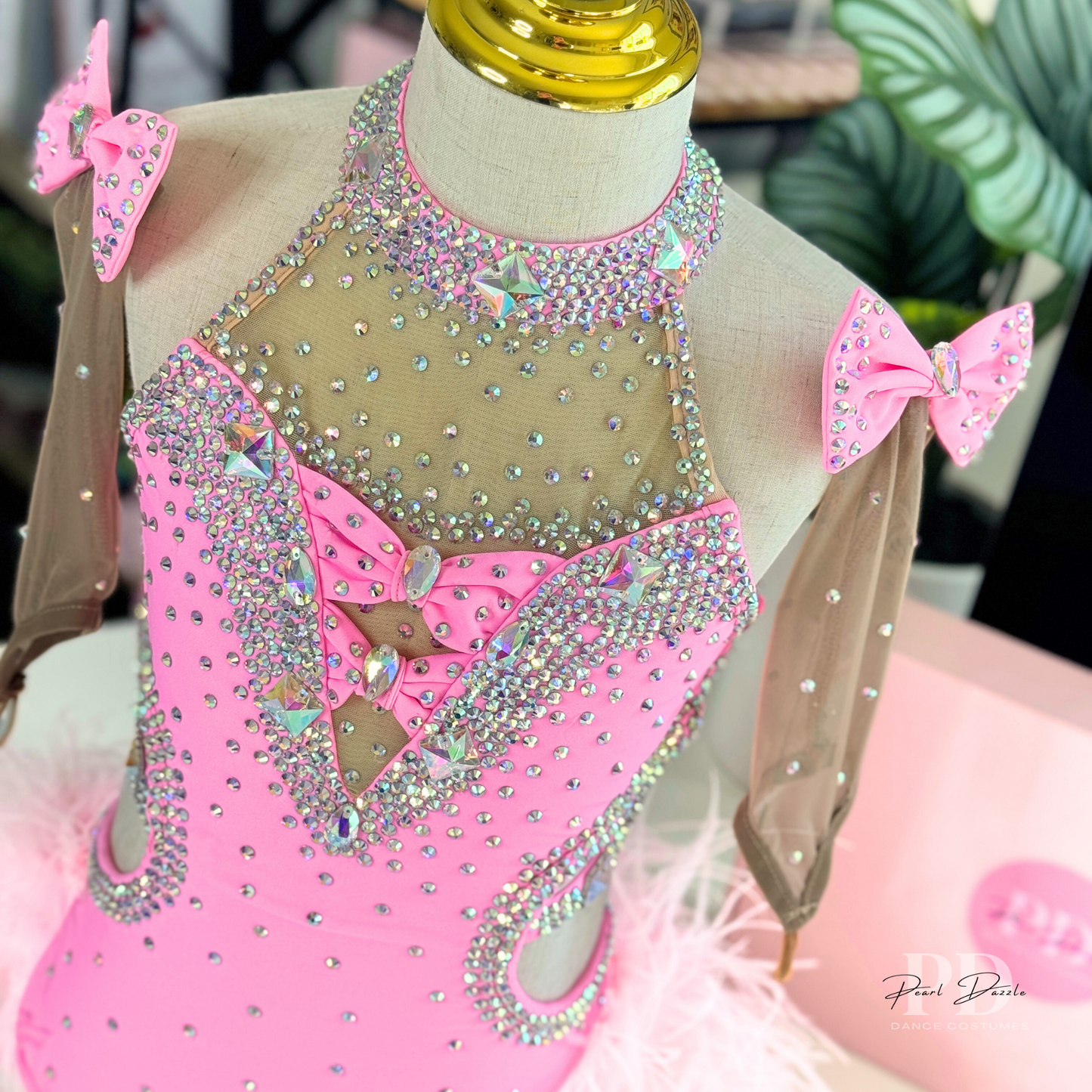 Adorable Pink Jazz /Musical Dance Costume