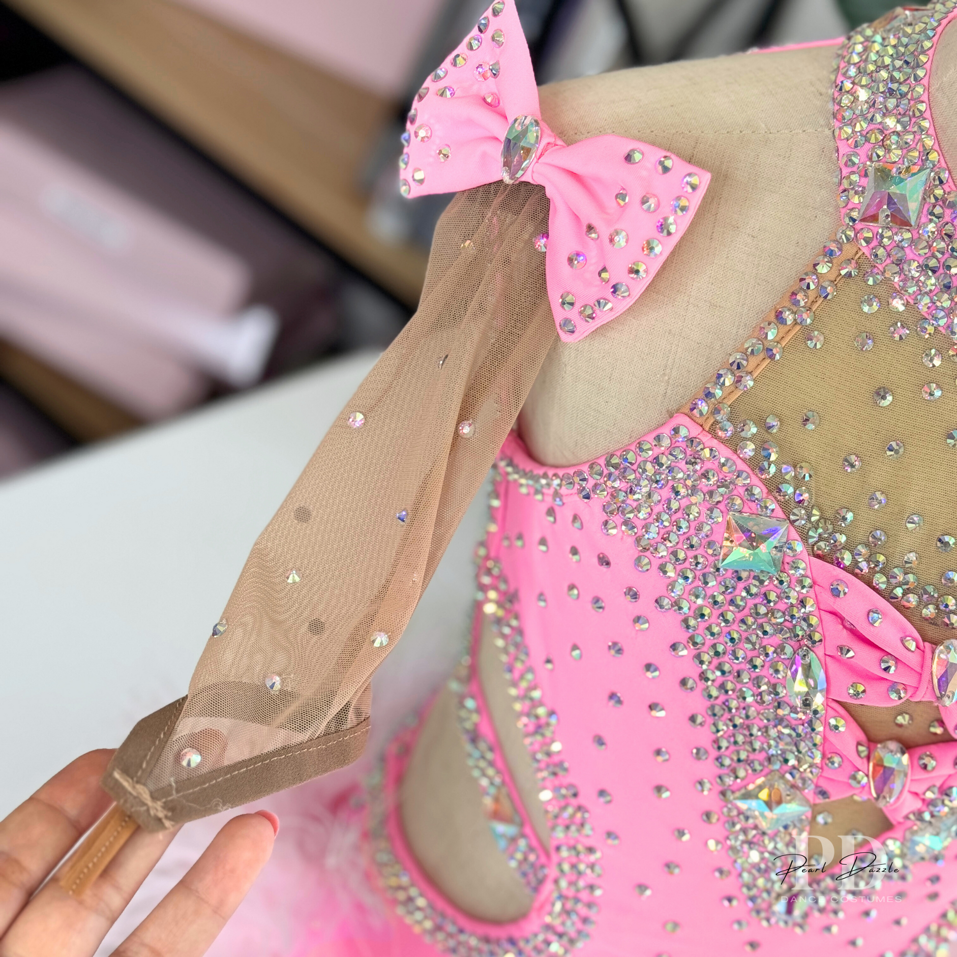 Adorable Pink Jazz /Musical Dance Costume