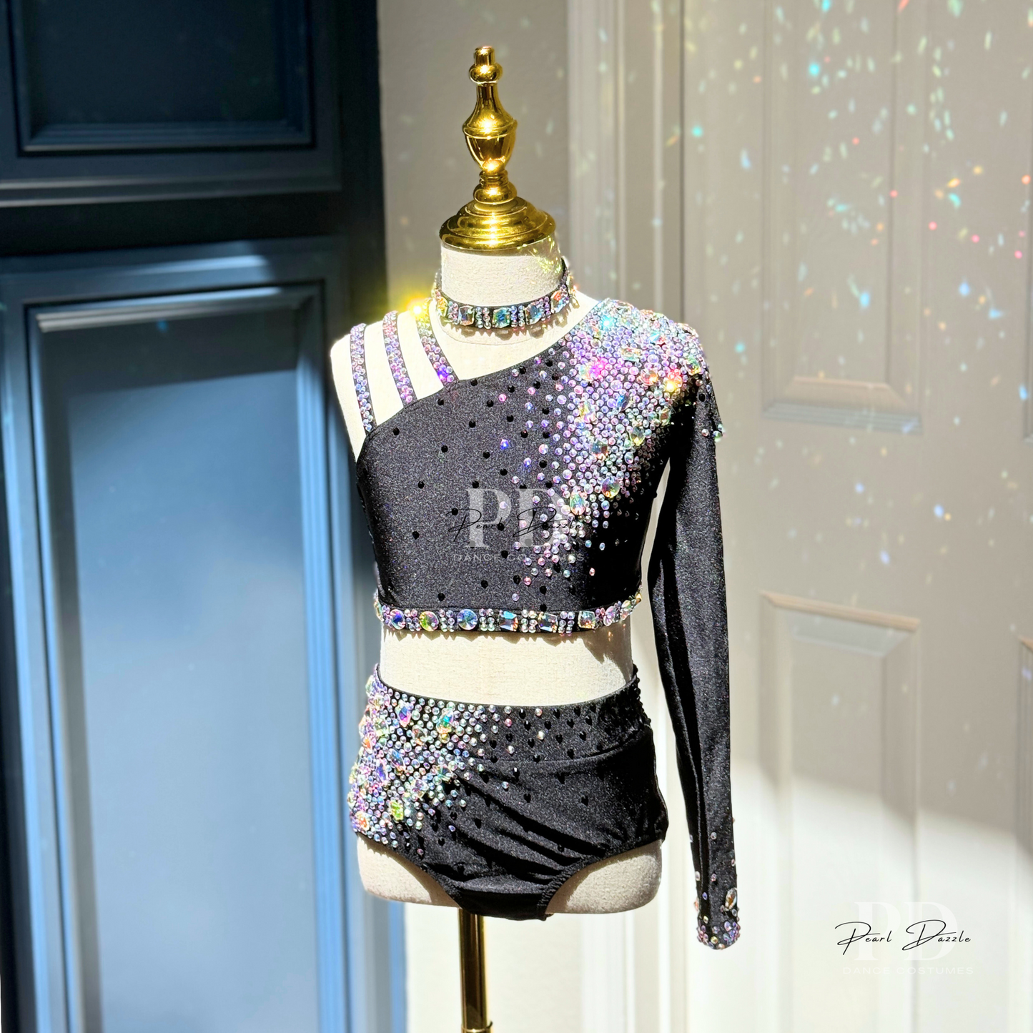 Made to order -Black Diamond Jazz/Contemporary Dance Costume