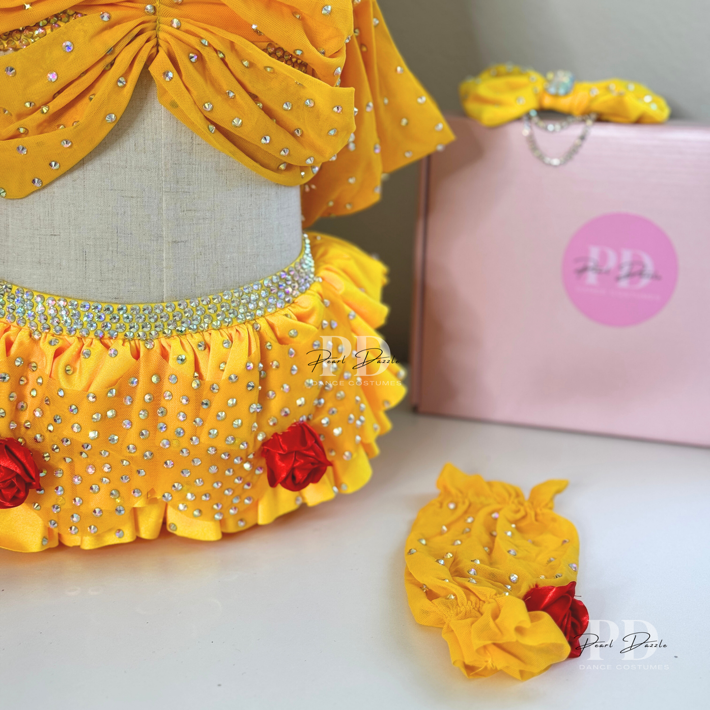 Ready to ship - 5/6/7Y Customized Princess Musical Dance Costume