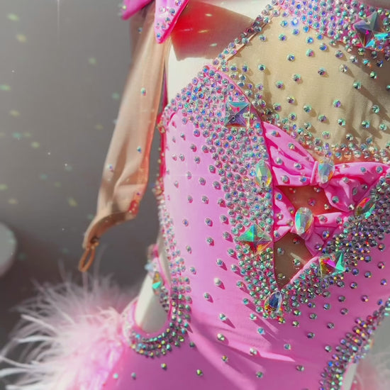 Adorable Pink Jazz /Musical Dance Costume