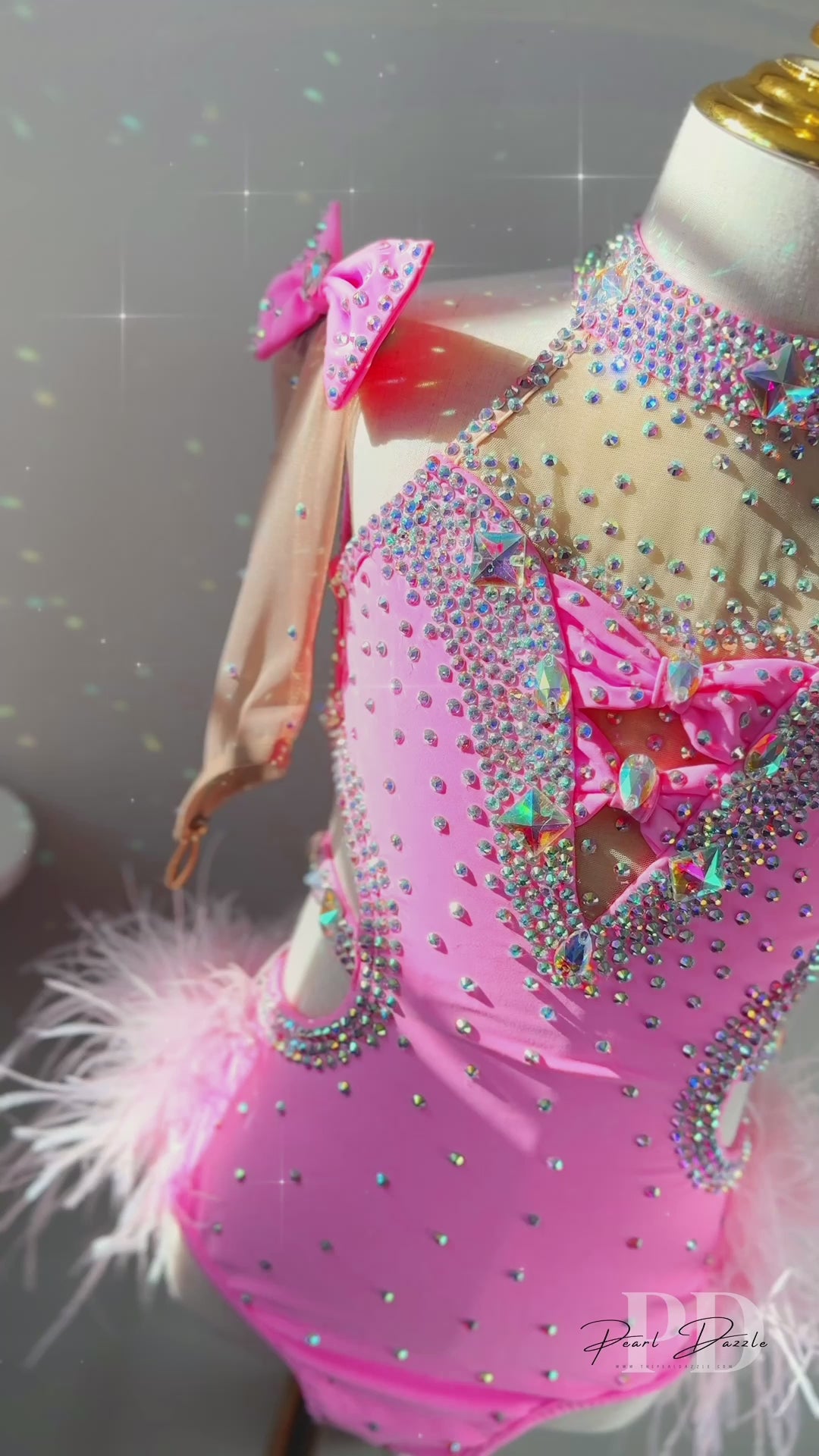 Adorable Pink Jazz /Musical Dance Costume